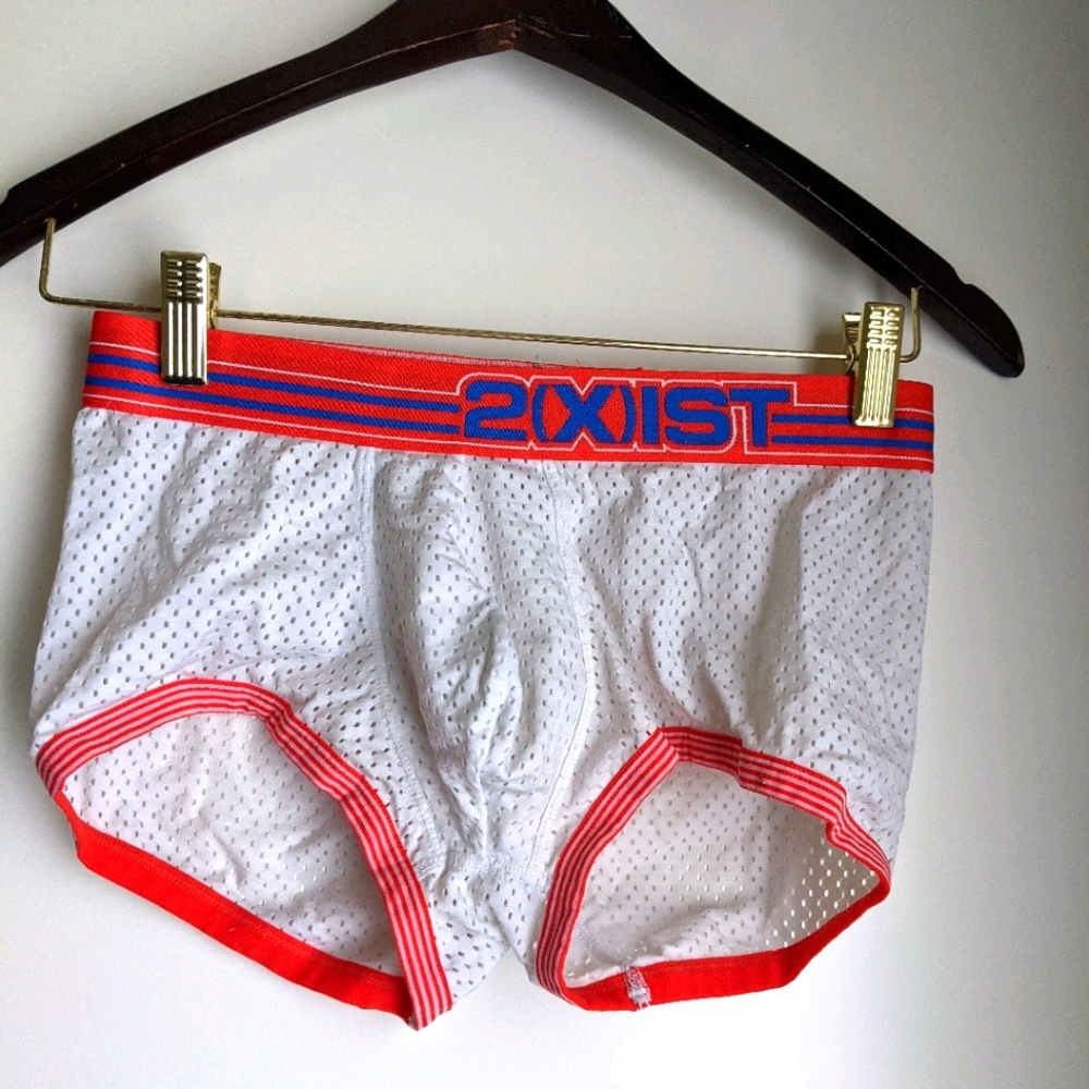 2xist Sliq Mesh Trunk White size Medium